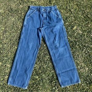 Carhartt blue denim jeans